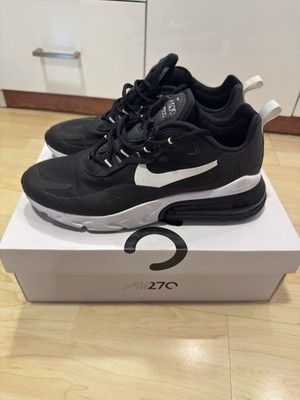 Nike Air Max 270 React | Schwarz/Weiß | Gr. 42.5 |  Mit Originalkarton