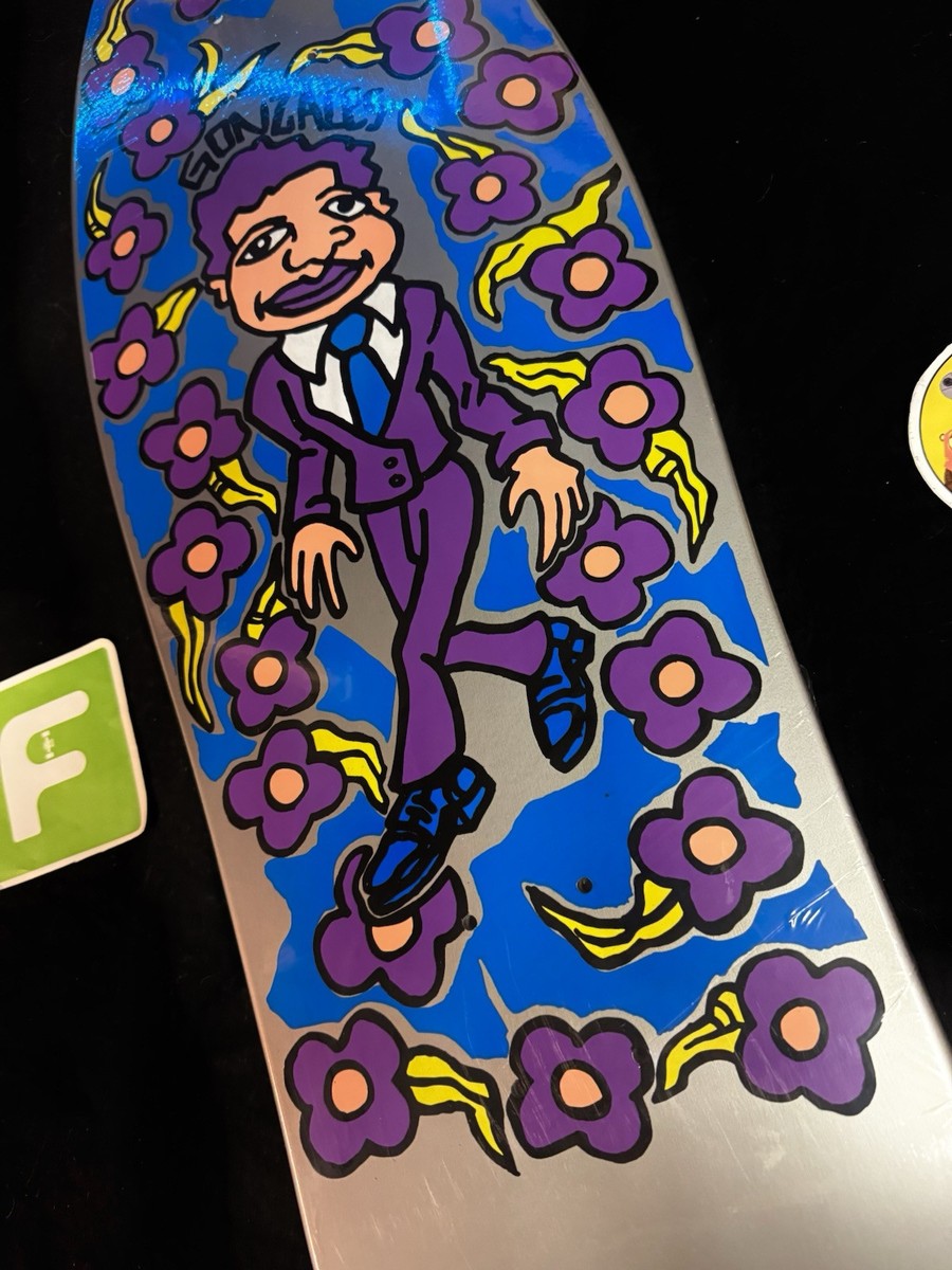 RARE Mark Gonzales Gonz & Roses Silver Dipped Unofficial