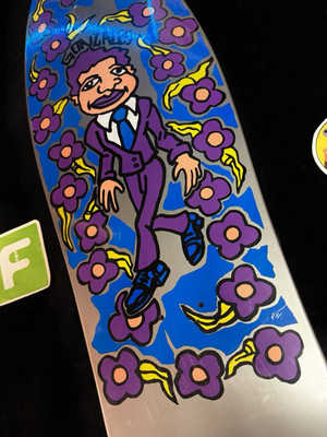 RARE Mark Gonzales Gonz & Roses Silver Dipped Unofficial