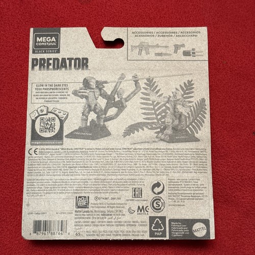 Mega Construx Black Series THERMAL DUTCH vs PREDATOR New In Package 2020 - Picture 6 of 10