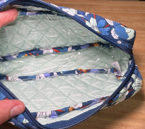 Neu ohne Etikett Vera Bradley Kosmetikset Reiseorganizer 3-teilig Kosmetiktasche Floral Burst - Bild 12 von 19