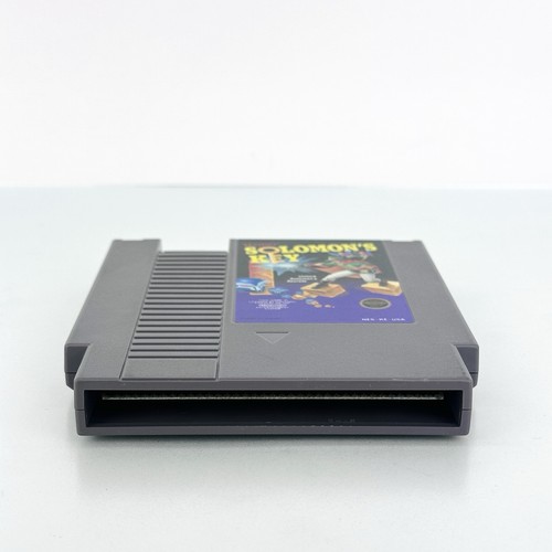 Solomon's Key (1987) NES With Manual And Nintendo Sleeve - Tested - Picture 10 of 10
