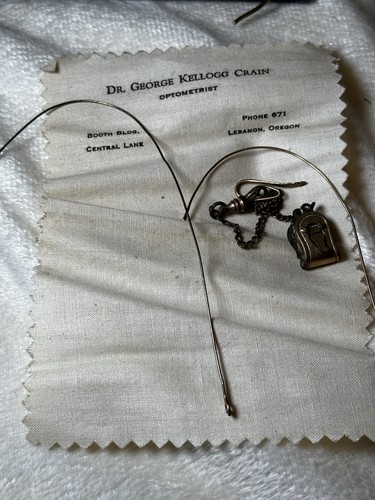 Vintage Antique Eyeglasses Frames Parts and Cases Lot. Gold Filled Frames - Picture 9 of 23