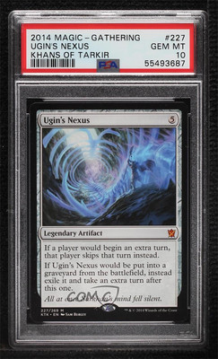 Ugin's Nexus 1x FOIL KTK MTG Khans of Tarkir Mythic NM artifact Ugin's Nexus 1x FOIL KTK MTG Khans of Tarkir Mythic NM artifact