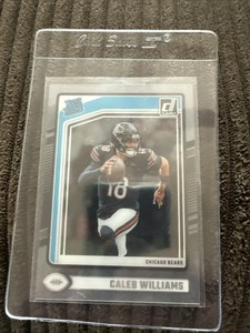 2024 Panini Clearly Donruss - Rated Rookie Caleb Williams #51 (RC)