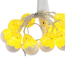  1.5m Yellow Chicken LED Lights Room Courtyard String Light Decoration Easter 15.65 per metre