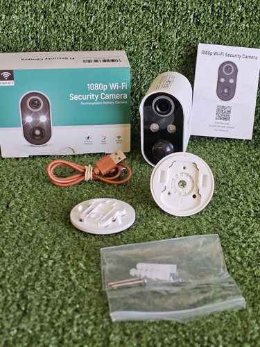 SHARKPOP Security Camera Wi-Fi Wireless Cam with AI Human Detection *Untested*