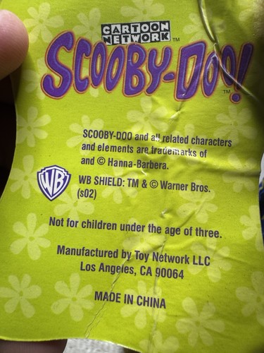 Vtg NWT Scooby Doo Wizard Cape Cartoon Network Plush Collectible - Picture 8 of 14