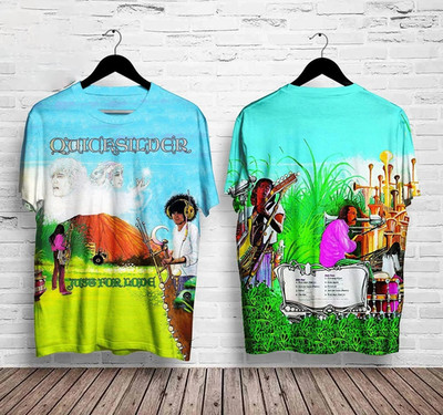 Quicksilver Messenger Service Just For Love Album 3D T Shirt Size S-5XL