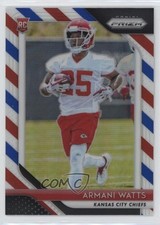 2018 Panini Prizm Rookie Red White & Blue Prizm Armani Watts #274 0a6