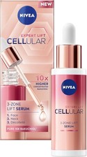 NIVEA Cellular Expert Lift 3-Zone Lifting Serum 30ml Bakuchiol Anti-Age Face Nec