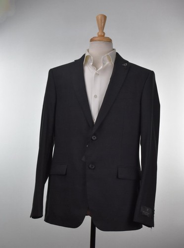 John Varvatos Star Bleecker Tonal Cuadros Slim Traje Chaqueta Abrigo Deportivo 40S Nuevo $500 - Imagen 2 de 9