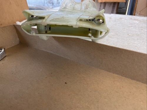 Revell 1956 ORIGINALAUSGABE Lincoln Futura gebauter Modellbausatz unvollständig gebauter Karton - Bild 16 von 22