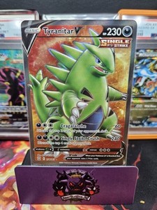 Tyranitar V (Full Art) 154/163 Swsh05: Battle Styles Holo NM