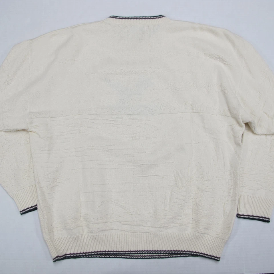 VTG 90s Fieldmaster Sweater Mens 2XL Ducks Embroidered Grandpa Dad Retro USA - Image 3 of 4