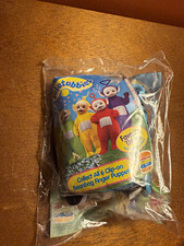 Burger King Kids Club Teletubbies Clip-On Beanbag Finger Puppet 1999 Vintage