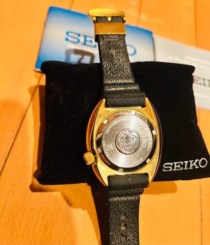 SEIKO Prospex SRPC44 Automatic Diver 200m Gold Black Watch Japan - Picture 5 of 12