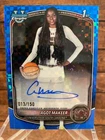 2025-26 Bowman Chrome Agot Makeer True Blue XFractor Auto /150 CPA-AM 1st Bowman
