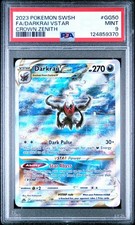 Pokemon TCG Darkrai Vstar GG50/GG70 Crown Zenith Galarian Gallery PSA 9