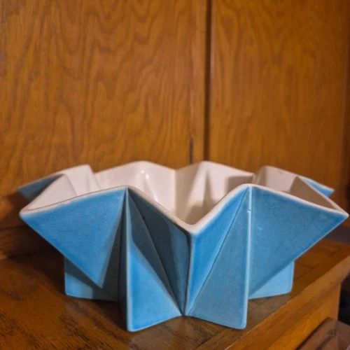 Red Wing Pottery #789 PRISMATIQUE  10.5in  Console Bowl