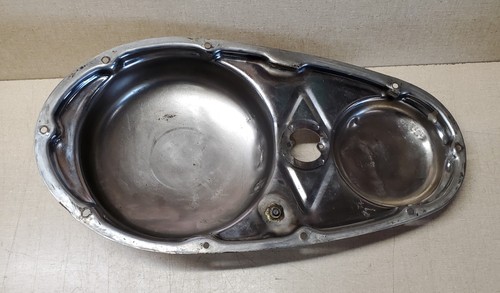 HARLEY DAVIDSON PAUGHCO 761 TIN PRIMARY CLUTCH COVER IRONHEAD SPORTSTER 1958-69 - Picture 8 of 8