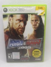 Wwe Smackdown Vs. Raw 2009 (Xbox 360, 2008) No Manual