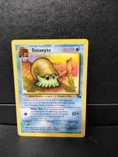 Pokémon TCG Omanyte Fossil 52 Regular 1st Edition Common