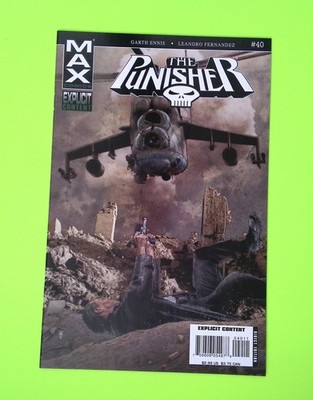 Punisher #40 Vol. 7 2007 MAX Comics 8.0 Comic Book R98-86