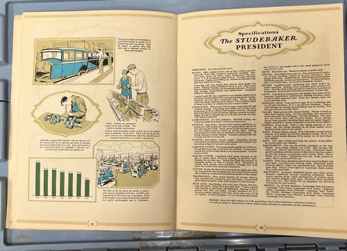 1928 Studebaker and Erskine Motor Cars Sales Book, Brochure Excellent Orig - Picture 17 of 21