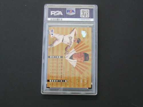 1995 LEAF LIMITED BASEBALL CAL RIPKEN JR GOLD CARD # 7 PSA GRADED 8 NM-MT - Picture 2 of 2