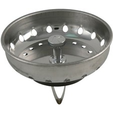 Do it Best Stainless Steel Spring Action Basket Strainer Stopper DIB820-50 SIM