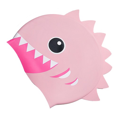 Cute Silicone Cartoon Swimming Hat For Children YJOH - Picture 3 of 12