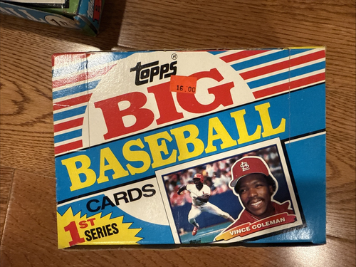 1988 TOPPS BIG BASEBALL CARDS BOX 36 PACKS 1. SERIE - 7 KARTEN PRO PACK - Bild 1 von 4