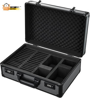 Graded Card Case with Individual Slots Storage Box, Trading Card Cases for Spor