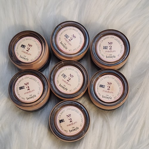 Benefit Erase Paste Brightening Concealer #2 Medium NWOB One Jar - Picture 3 of 3