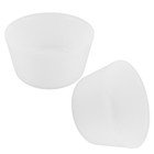 2 Pcs Plastic Liners for Wooden Sauna Buckets Foot Bathing Barrel