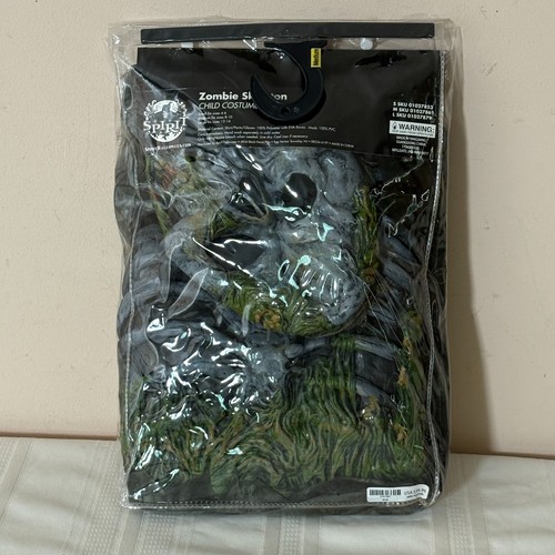 Spirit Halloween Zombie Skeleton Costume Child Medium 8-10 - Picture 2 of 5