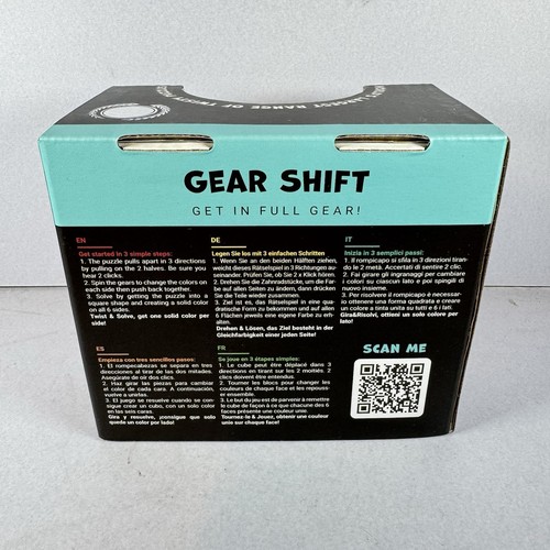 Gear Shift Puzzle Cube by Recent Toys Brainteaser Riddle - Picture 3 of 5