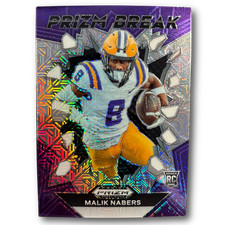 MALIK NABERS - 2024 Prizm Draft Picks /25 Mojo Prizm Break RC