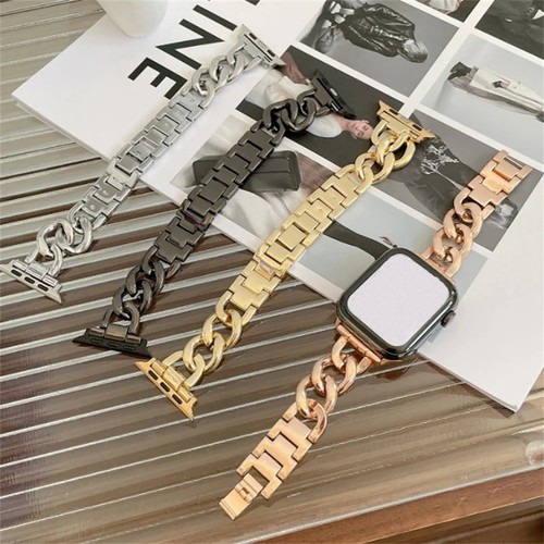 Luxury Chain Band Strap For Apple Watch Series10 9 8 7 6 iwatch Ultra 42/45/49mm - 第 1/15 張圖片