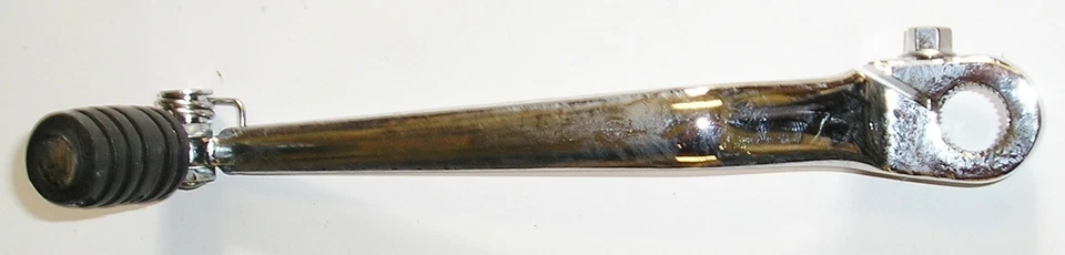 nueva reproducción 560-34-031-000 palanca de cambios plegable para motores KTM 420 y 495 Foto 2 de 4