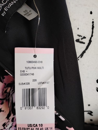 black label evan picone dress Size 10 Nwt Short Sleeve Nwt - Bild 5 von 6