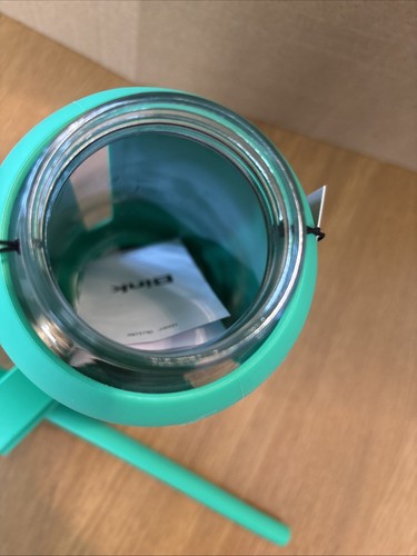 Bink 27oz Tag Trinkflasche mit Strohhalmverschluss Borosilikatglas Smaragdgrün - NEU! - Bild 8 von 10