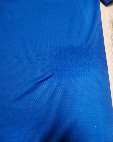 Y2K 2009 Blue Manchester United Nike 40th Anniversary AIG Soccer Jersey - sz XL - Picture 7 of 10