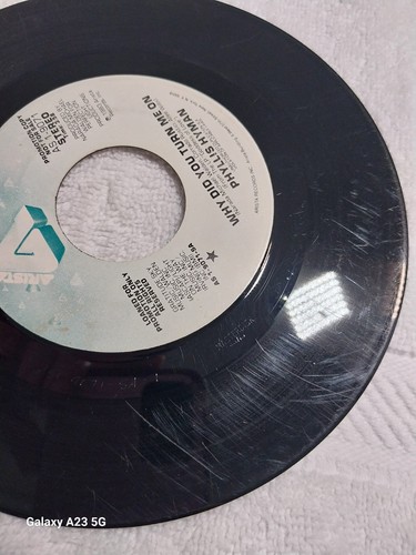 PROMO SOUL 45 RPM - PHYLLIS HYMAN - ARISTA 9071 - "WHY DID YOU TURN ME ON" - Picture 11 of 13