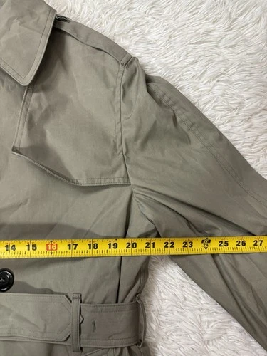 US Military All Weather Trench Coat American Apparel Valor Collection 42S Liner image 2