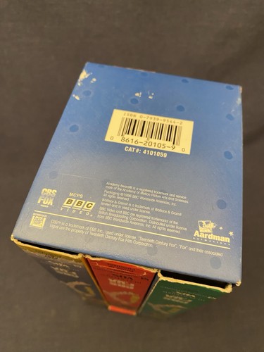 Wallace & Gromit VHS Box Set 1996 Close Shave Grand Day Wrong Trousers TESTED - Picture 6 of 13