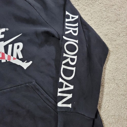 Nike Air Jordan Jumpman Classic Hoodie Black Men's Size 3XL Logo BV6010-010 - 第 3/12 張圖片