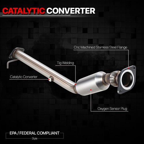 Fits 2006-2011 Chevy Impala Monte Carlo 3.5L 3.9L Undercar Catalytic Converter - Picture 2 of 9