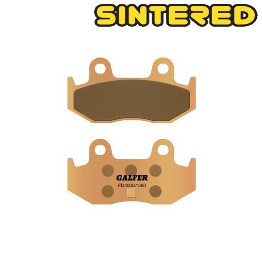 Bremsbelag 81 Galfer FD400 G1380 Passend Hinten 250/400 Suzuki Burgman (Stk)-image